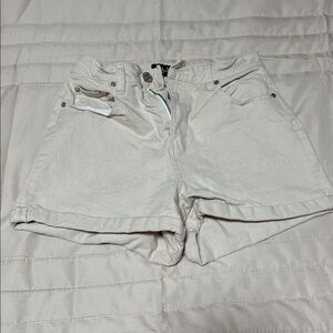 Indigo Rein Light Tan Denim Shorts